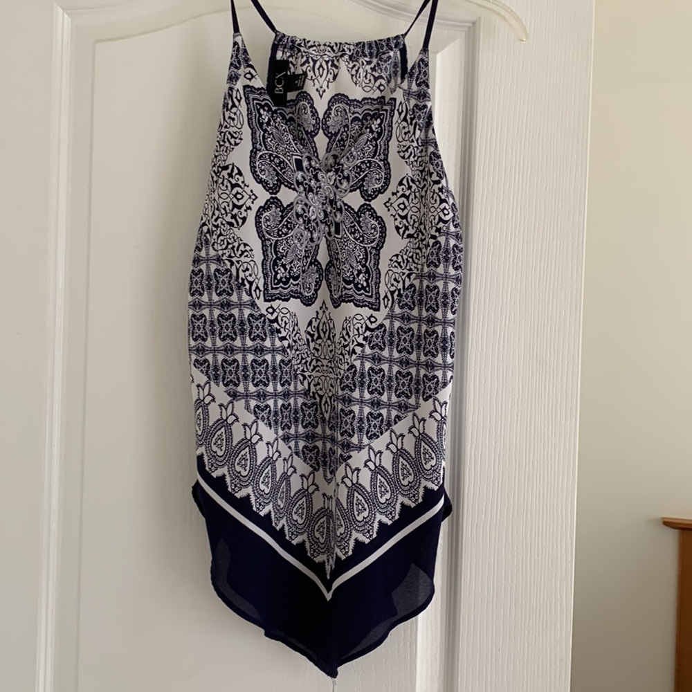 Hanker chief  halter top